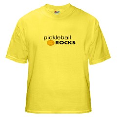 Pickleball Rocks Logo T